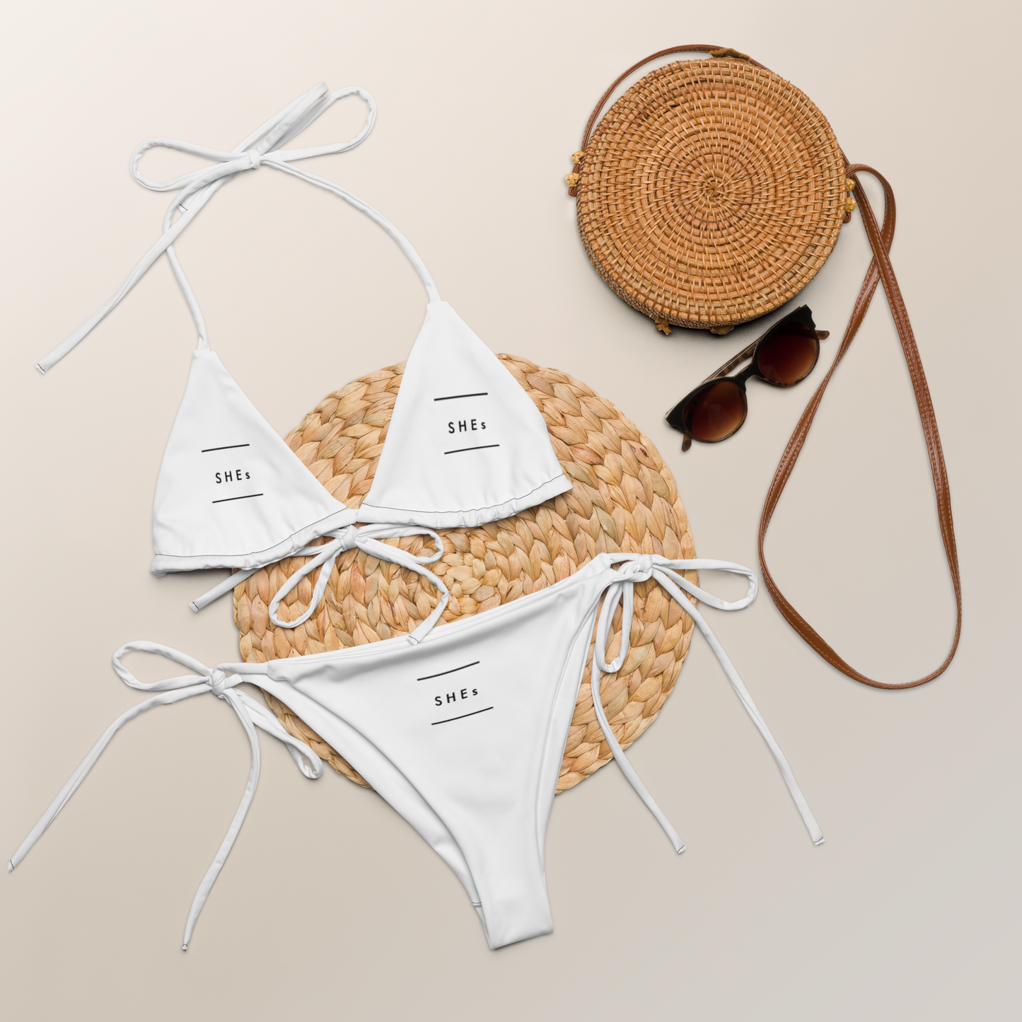 SHEs Signature Triangle Bikini Set